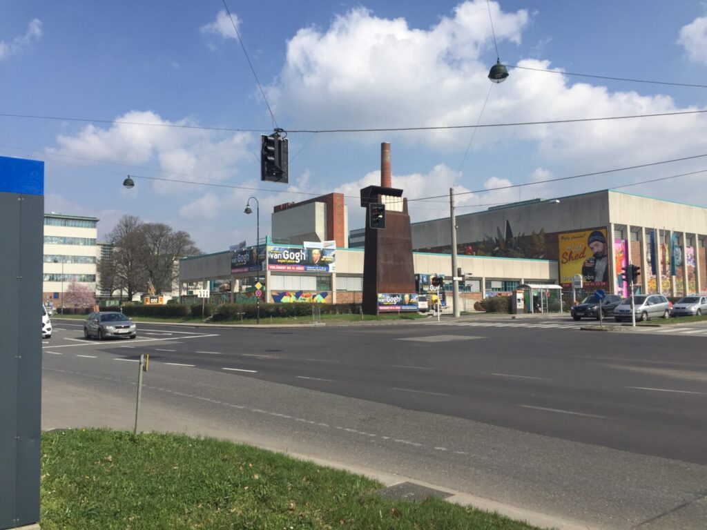 Foto des Bau 3 Tabakfabrik Linz vom 02.04.2021