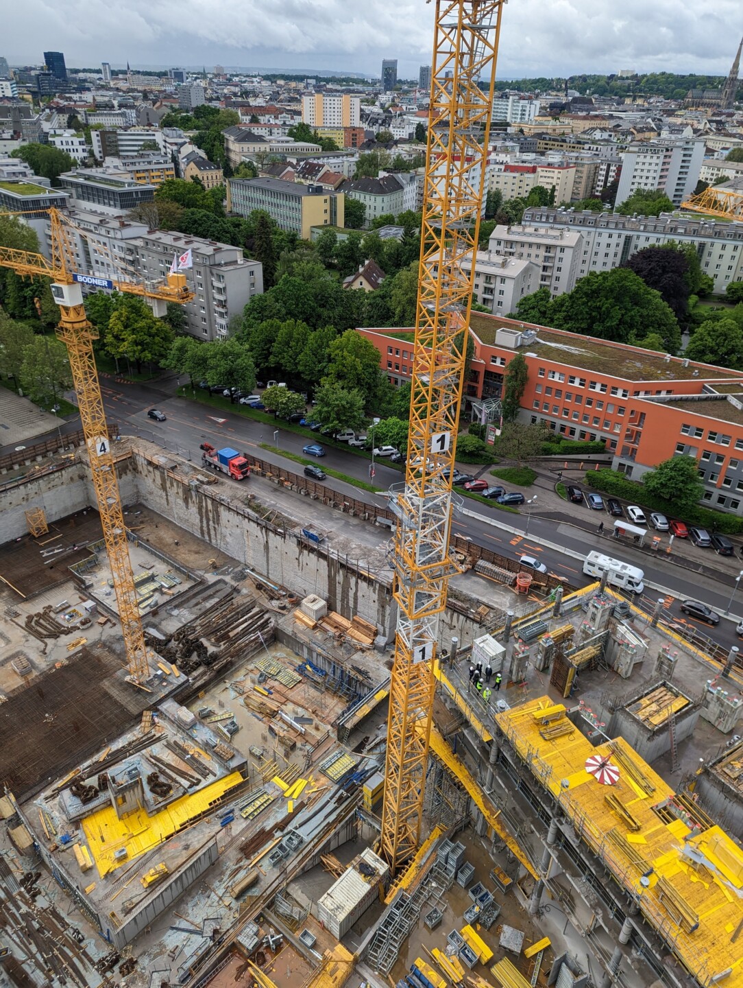 Quadrill Baustelle am 12.05.2023