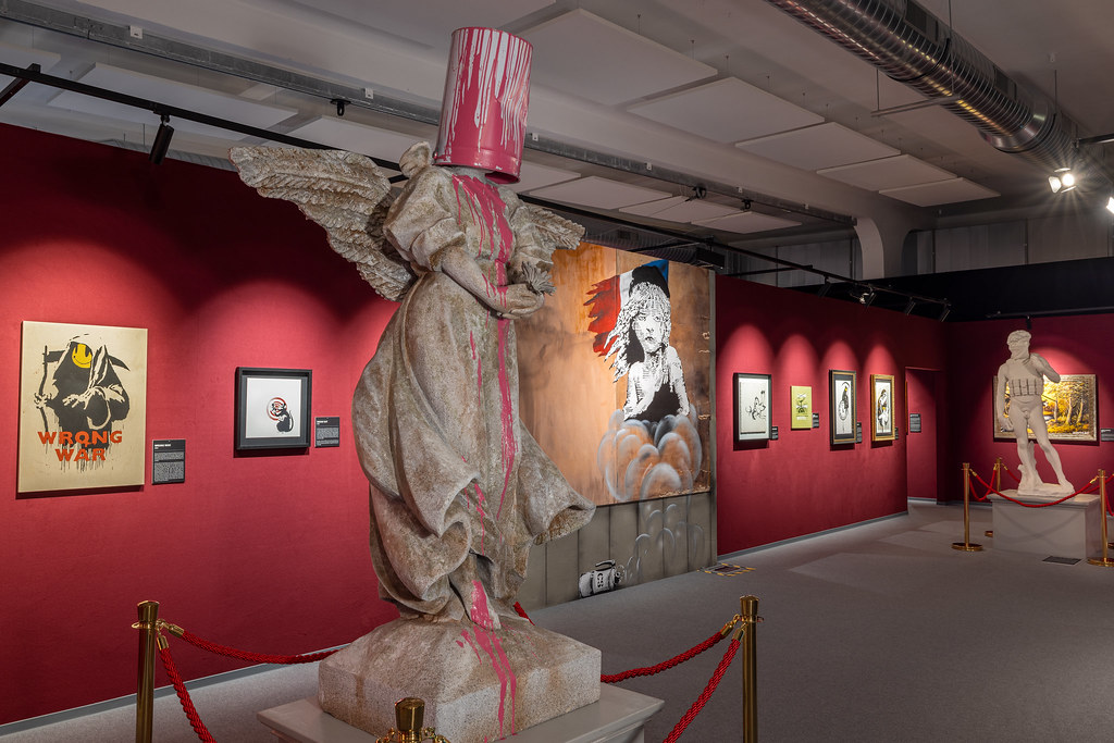 The Mystery of Banksy - A Genius Mind: Exhibition in the Lösehalle 2021-2022